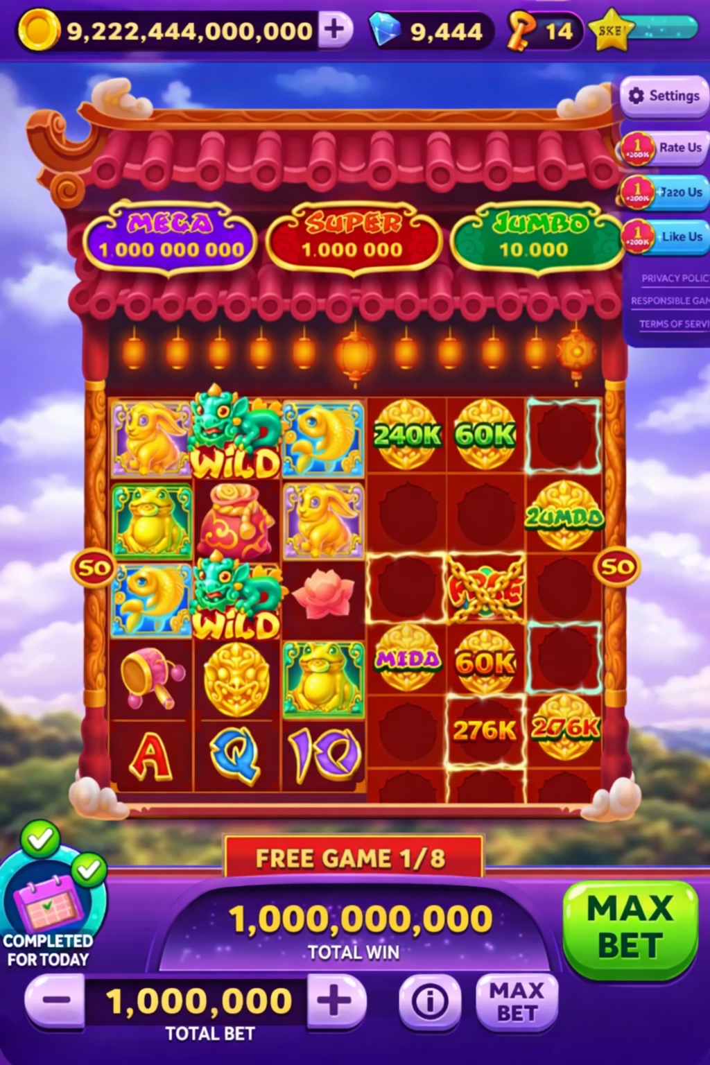 Treasure Mile Casino game